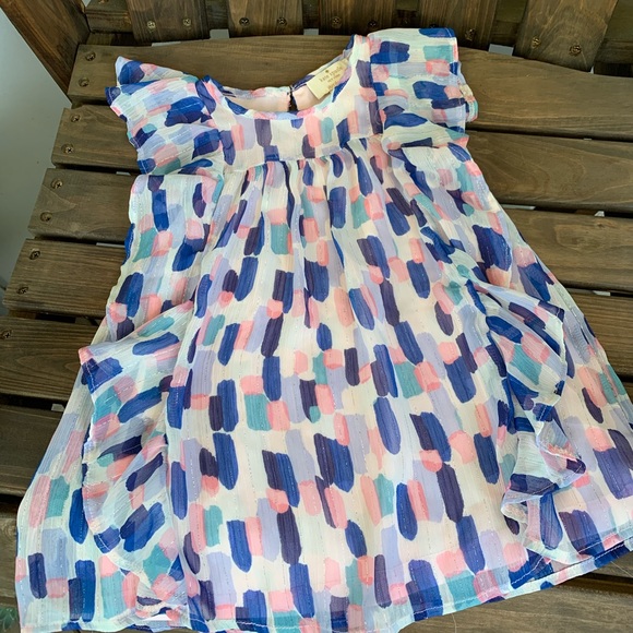 kate spade Other - Kate Spade Shimmery Pastel Dress 24m